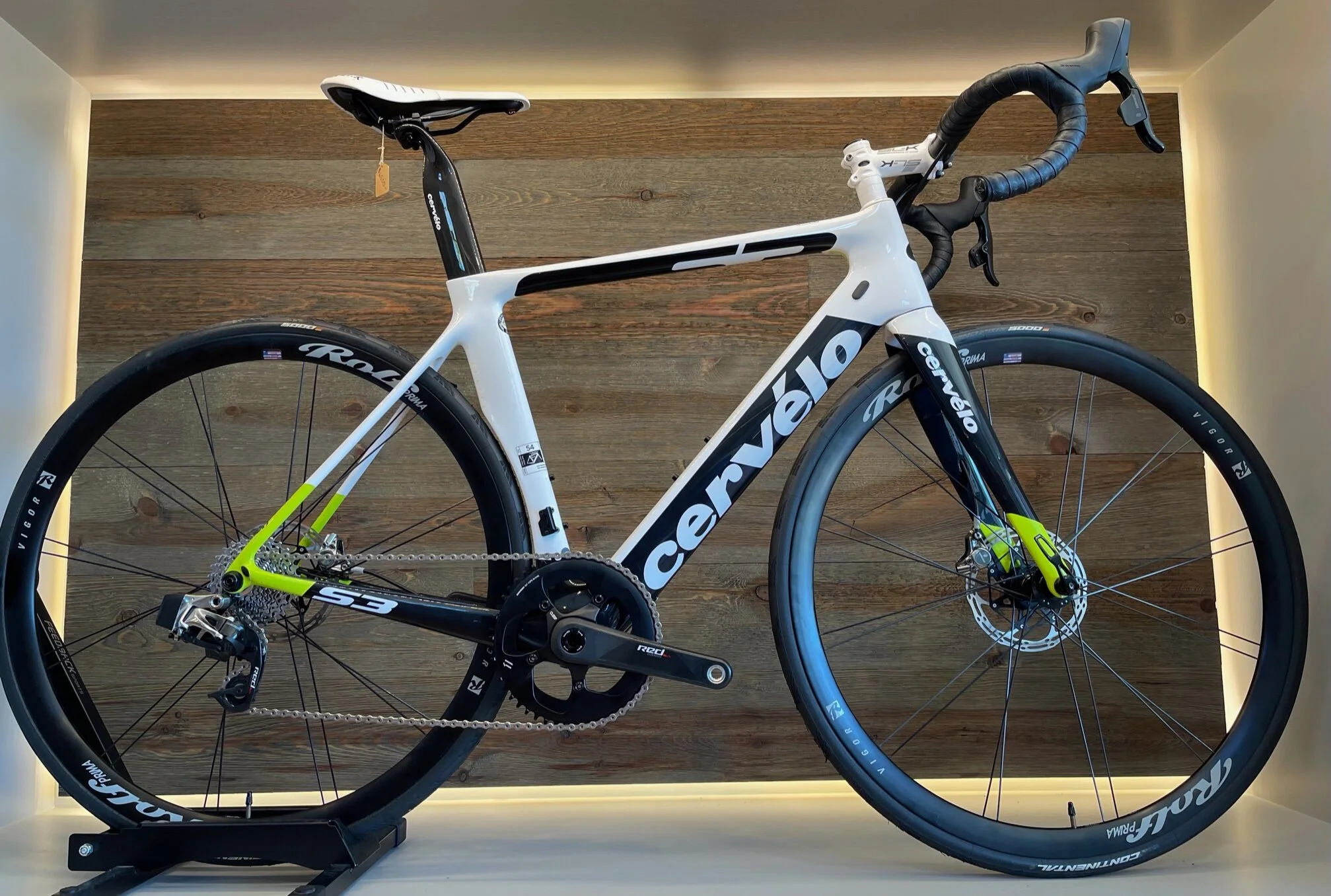 54cm Cervelo S3 Disc Custom Bike Fitting BioWheels